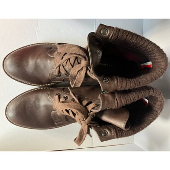 Tommy Hilfiger Oranda 2 Brown Ankle Boots - Women - Picture 7 of 8